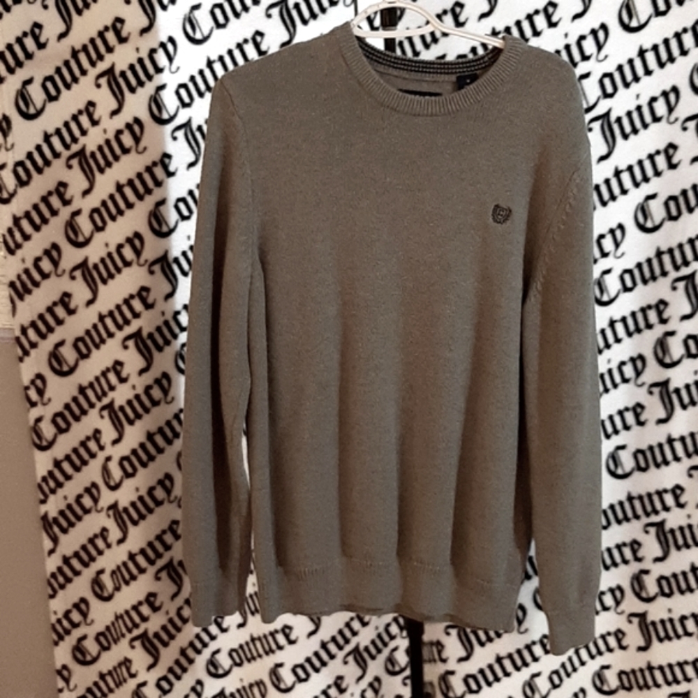 Ralph Lauren Chaps Polo sweater. Classic Grey Size Medium